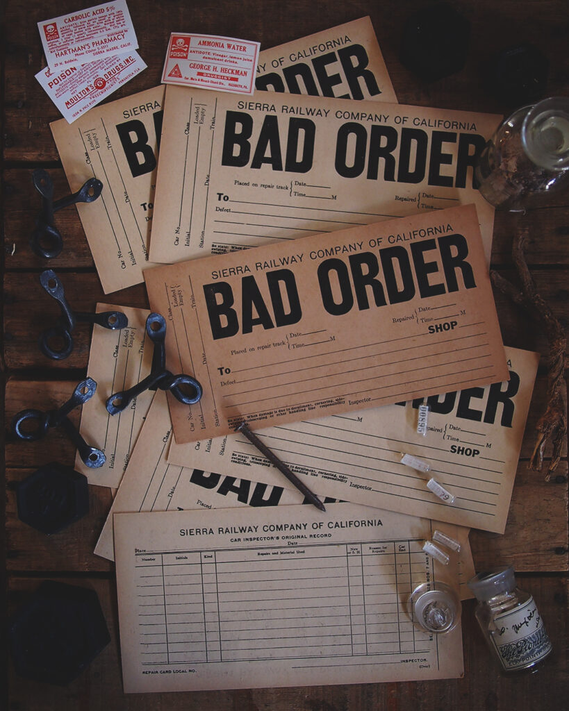 【SOLD OUT】RAILROAD BAD ORDER TAGS - THINGS 'N' THANKS