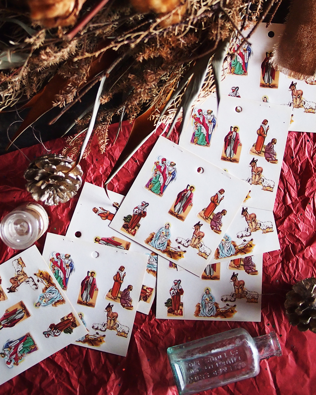 クリスマスステッカー