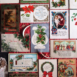 クリスマスのポストカード