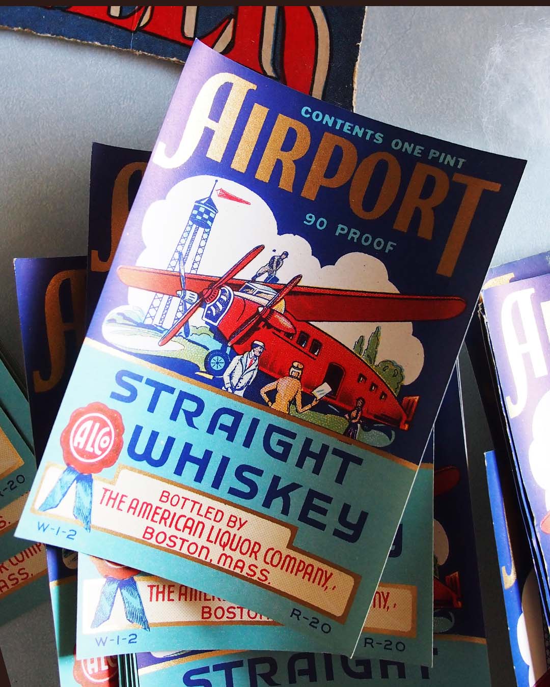 ウィスキーのラベル