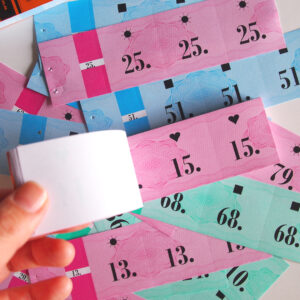 ハンガリーの番号チケット