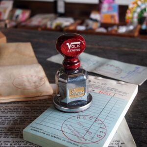 日付付き受領スタンプ