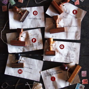 郵便局のスタンプ