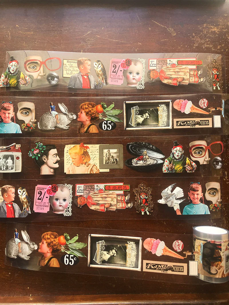 【MIC MOC】 PREMIUM PET (UV) TAPE 45MM – ‘CABINET OF CURIOSITIES’