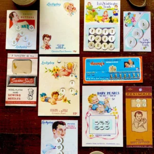 mic mocメモ帳vintagebuttoncardreplicas